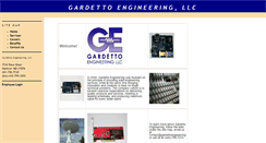 Desktop Screenshot of gardettoengineering.com